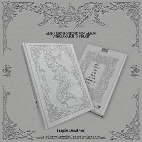 PRE-ORDER] ALPHA DRIVE ONE 2ND MINI ALBUM [UNBREAKABLE : 少年BEAST
